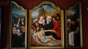 Trittico della Crocifissione da Master of the Holy Blood